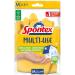 Spontex Multi Use Household Gloves - 12 Pairs Fresh Protection FSC Naturelatex Cotton Flock Size M - Buy Online on GoSupps.com