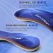 STSVZORR High Arch Support Insoles for Men & Women | Pain Relief for Plantar Fasciitis & Flat Feet | Comfortable Shoe Inserts | Size 11-11.5 (295MM) - Dark Violet Blue - Buy Online on GoSupps.com