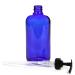 Vivaplex 16 oz Cobalt Blue Glass Bottles with Black Lotion Pumps Large Empty Spray Bottles for eCommerce Shipping Worldwide - Buy Online on GoSupps.com