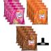 Chex Mix Brand Snack Pack 12 Count 3 Flavor Variety - 4 of Each Flavor, Strawberry Yogurt, Cheddar, Chocolate Caramel with By The Cup Bag Clip
