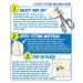 Instant Smile Triple Shade Temporary Tooth Kit - Quick & Easy Solution to Replace Missing Teeth - Buy Online on GoSupps.com
