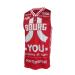 JL Bourg Unisex Children's Official Outdoor Jersey 2019-2020 Basketball Red FR : XXS (Manufacturer Size : 12 years)