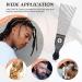 Afro Pick Comb Metal Pick Comb Plastic Afro Pick Hair Comb Wide Tooth Hair Pick Comb Metal Hair Coloring Comb Wig Braid Comb Hairdressing Styling Tool for Curly Hair Style Black (Classic Style) Black 23 centimeters - Buy Online on GoSupps.com