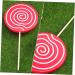 Alipis 4 Pcs Fake Lollipop Props Decor Christmas Lollipop Props Giant Prop Giant Candy Peg with Hook Realistic Candy Props Kid Toys Lollipop Cake Decorations Child Wooden Ornaments Drinks - Buy Online on GoSupps.com