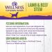 Wellness Thick & Chunky Natural Canned Dog Food - Lamb & Beef Stew, 12.5 oz (Pack of 12) - Buy Online on GoSupps.com