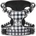 Buy Heele No-Pull Dog Harness - Adjustable Reflective Breathable & Padded - For Small Dogs (S: 35-61cm) - Black & White - International Shipping Available - Buy Online on GoSupps.com