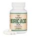 Boric Acid Suppositories (600mg Vaginal Suppository, 60 Count) Supports Vaginal pH Balance, Odor Control (USP Medical Grade, Made in The USA) by Double Wood Supplements