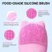 Electric Face Scrubber Silicone Facial Cleansing Brush for Deep Cleanning Exfoliating Waterproof Rechargeble|Vibrating|Massager (Pink) - Buy Online on GoSupps.com