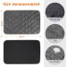 Self-Heating Cat Mat - Thermal Pet Bed Mat - 16 x 20 - Grey - Buy Online on GoSupps.com