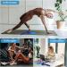 Massage Roller with Handle & Interchangeable Hedgehog Balls - Self Massage for Muscle Pain Relief | Blue - Buy Online on GoSupps.com