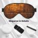 Buy SSIMOO Native American Soft Sleep Eye Mask | Breathable Eye Patch for Women | Travel & Relaxation | Black - Buy Online on GoSupps.com