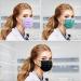 Adult 4-Ply Disposable Soft Face Mask - Breathable Safety Black Mask - Buy Online on GoSupps.com