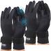 2 Pairs Full Finger Arthritis Gloves for Women Men Copper Infused Compression Gloves for Wrist Support with Strap Small-Medium Black - Full Finger(2 Pairs)