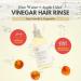Rice Water & Apple Cider Vinegar Hair Rinse - Gentle Scalp Cleanser for Hair Growth, Dandruff Treatment - 10fl.oz - Buy Online on GoSupps.com