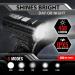BLITZU Gator 450 Lumens Bike Lights Set - USB Rechargeable Headlight and Tail Light for Adults & Kids - Waterproof LED Safety Flashlight for Cycling - Fits MTB Helmet - Buy Online on GoSupps.com