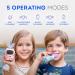 Buy Sensory 360 U-Shaped Astronaut Toothbrush for Kids 2-7 | Electric Kids Toothbrush with Memory Function & 5 Modes - Travel Essentials (Blue - Buy Online on GoSupps.com