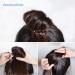 Spiral Hair Ties 12Pcs - Plastic Coil Ponytail Holders Set for Women & Girls - Multicolor Hair Accessories - Buy Online on GoSupps.com