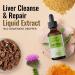 HERBAMAMA Liver Cleanse & Repair Liquid Drops - Herbal Supplement w/ Dandelion & Milk Thistle for Liver Detox - 2 fl. Oz Bottle - Buy Online on GoSupps.com