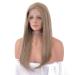 Vebonny Sandy Blonde Lace Front Wig with Baby Hair - Realistic Dirty Blonde Synthetic Wigs for Women #019-1 - Buy Online on GoSupps.com