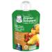 GERBER ORGANIC PUR E Pear Peach Strawberry Baby Food Meal 6+ months 128 ml 12 Pack Packaging May Vary Pear Peach & Strawberry