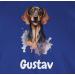 Personalized Dachshund T-Shirt for Men | Custom Dog Owner Gift - Royal Blue - Shirtracer - Buy Online on GoSupps.com