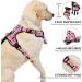 Nestroad Checkered Pink Dog Harness for Small Dogs - Padded Cuddles Anti-Train Safe & Stylish | Size S (Neck 28-38cm Breast 38-53cm) - International Shipping Available - Buy Online on GoSupps.com