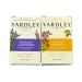 Yardley Bath Bar Bundle - English Lavender & Lemon Verbena 4oz | International Shipping Available - Buy Online on GoSupps.com