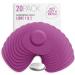 Not Just A Patch CGM Sensor Patches for Freestyle Libre and Medtronic Sensors (20 Pack) - Water Resistant & Durable for 10-14 Days - Pre-Cut Freestyle Libre 2 Sensor Covers in Purple