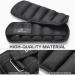 Adjustable Ankle & Wrist Weights Set - 0.45kg to 2.25kg Each | 0.9kg to 4.5kg Total | 2 Pack Black - Ideal for Sports & Fitness - Buy Online on GoSupps.com