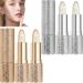 JASUAI Color Changing Lipstick with Gold Flakes Transfer Resistant Lip Balm Clear Long Lasting Moisturizing Shiny 24 Hour Gloss Hyaluronic Acid Nourishing Lip Plumper Gloss 4