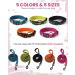 Buy PETTOM Adjustable Nylon Dog Collar - Breathable & Reflective XS Pink for Small Dogs - Buy Online on GoSupps.com