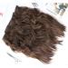 Invisible Wire Hair Extensions 20 with Adjustable Transparent Wire and 2 Clips, Brown Highlighted Caramel Blonde - Synthetic Hair Pieces for Women - Buy Online on GoSupps.com