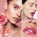 2Pcs Clear Crystal Flower Jelly Lipstick PH Magic Temperature Color Changing Lipstick Lip Gloss Long Wear Nutritious Tinted Lip Balm Moisturizing Lip Stick Makeup Set (Set B) - Buy Online on GoSupps.com