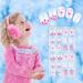 240 Piece Kids Press-on False Nails Set - Cute Pink Flower Design - Full Cover Acrylic Nail Tips for Children - Nail Decoration Kit for Girls - Buy Online on GoSupps.com