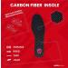 TEGA Carbon Fiber Insole - Supports Turf Toe, Foot Fractures, Hallux Rigidus - Rigid Shoe Insert (9.45 - Women's 8.5, Men's 7.5) - Buy Online on GoSupps.com