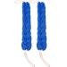 Long Stretch Back Sponge with Rope Handles Back Scrubber Bath Shower Mesh Sponge Exfoliating Body Scrub Stretch Braided Loofah for Men and Women(2-Pack Blue)
