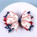 Nautical Anchor Hair Bow Clips for Patriotic Red White Blue Sailor Theme - Perfect for 4th of July Party - Baby Toddler Teen Girls Accessories - Buy Online on GoSupps.com