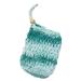 Soap Saver Bag - Hand Crochet Scrubby Cotton Saver Bag - Exfoliating Soap Pouch for Foaming and Drying The Soap Bars Shower Soap Bag - HandMade in the USA (Al Fresco)