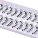 Manga Style Clear Band False Eyelashes - 10 Pairs | Spiky Japanese Korean Anime Look - Y18 | 12MM - Buy Online on GoSupps.com