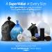 Reli. SuperValue 13 Gallon Trash Bags - 1000 Count | Tall Kitchen Garbage Bags Bulk - Clear Liners for 12-16 Gallon Cans | Unscented - Buy Online on GoSupps.com