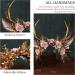 MOSTORY Handmade Gold Flower Antler Headband - Woodland Floral Reindeer Headpiece with Deer Ears Forest Fairy Hairband for Women Renaissance Halloween Cosplay Prom Photo Shoot Pink Rose - Buy Online on GoSupps.com