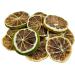 AgoraMarket Premium Dried Lime Slices 25g - 1.95kg - 100% Natural Edible Citrus Garnish for Cocktails Teas & Pastry - Citrus aurantiifolia (85g)