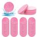 ZOCONE 70 PCS Face Sponges for Cleansing Exfoliating 60mm/2.4In Natural Wood Pulp Cotton Face Sponges Reusable Compressed Facial Sponge for Makeup Removal Face Wash Cleansing Skin Clean(Pink)