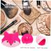 FRCOLOR 3pcs Fox Scrub Makeup Brushes & Cleaning Mat | Dry Brush Cleaner & Color Remover | Beauty Tools for Effortless Makeup Cleaning - Buy Online on GoSupps.com