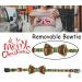 Casidoxi 2 Pack Cat Christmas Collars with Bell - Xmas Plaid Bowtie + Reindeer & Xmas Tree Stripe - Breakaway Safety Collars for Kittens - Buy Online on GoSupps.com
