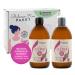 Microveda structure cure sensitive 2 x microveda life pure 0.5l in glass bottles vegan ferment drink with 33 bacterial strains highly cell -available