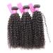 Original Queen Brazilian Virgin Kinky Curly Human Hair Weave 3 Bundles - 8 10 12 Inches - Buy Online on GoSupps.com