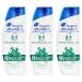 Head & Shoulders 2-in-1 Anti-Dandruff Shampoo & Anti-Itch Treatment, Up to 100% Dandruff Control, 3x270ml