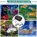 Didude Aquarium Air Pump - Ultra Quiet 20-40dB Adjustable Double Outputs with Check Valves for 3.8-300L Aquariums - Buy Online on GoSupps.com