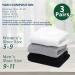Buy Diabetic Socks (3 Pairs) - Indoor Hospital Grip Slipper Socks Extra Wide & Non-Binding Anti-Slip Sole for Men & Women - Buy Online on GoSupps.com